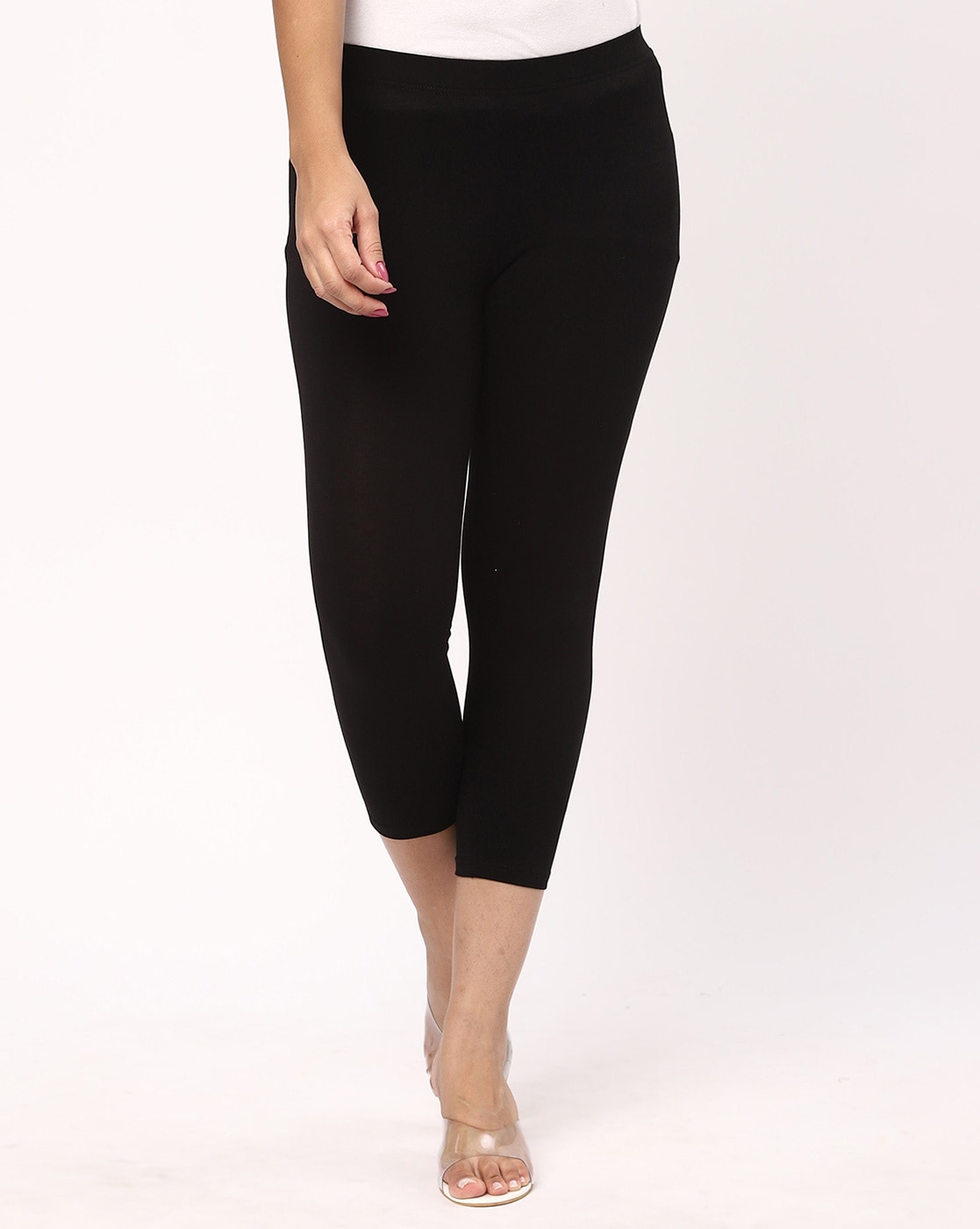 Buy BLACK Leggings for Women by R&B Online