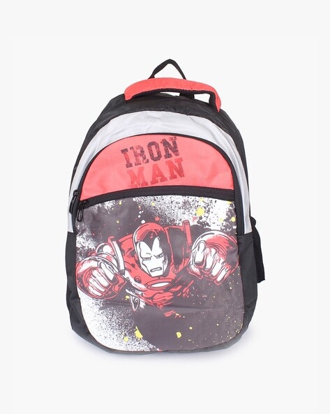 Disney Girls Iron-Man Print Backpack