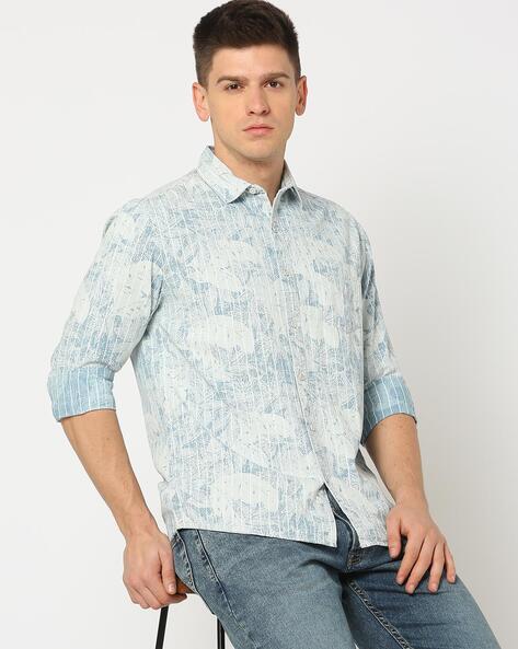 Buy Blue Shirts for Men by DNMX Online