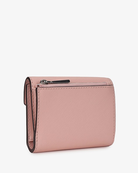 Michael Kors trifold wallet blush pink clutch selling nwt