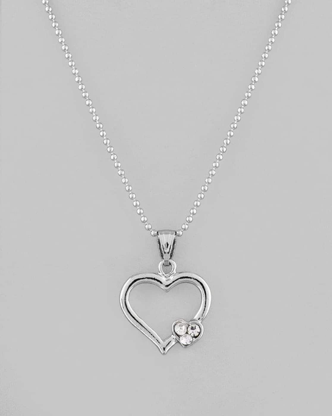 Buy Silver-Toned Necklaces & Pendants for Women by VALLEY OF