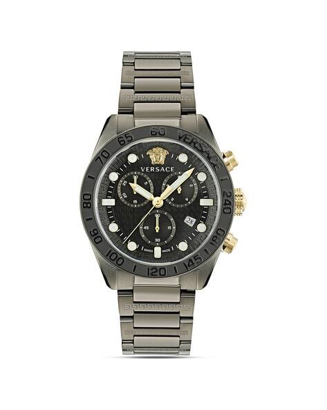 VERSACE ステゴロパンチャーズ Versace Men NEW CHR.SPORTY (WC-5 Black Analog Watch SKU-ID