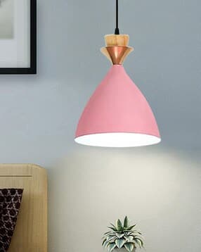 Pendant Lamp Color Metal Minimal Hanging Light-image-16