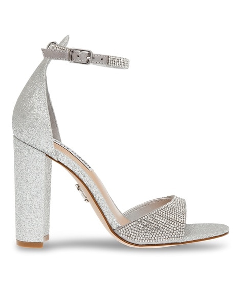 Steve Madden Women's Silver Sandals on Sale | ShopStyle