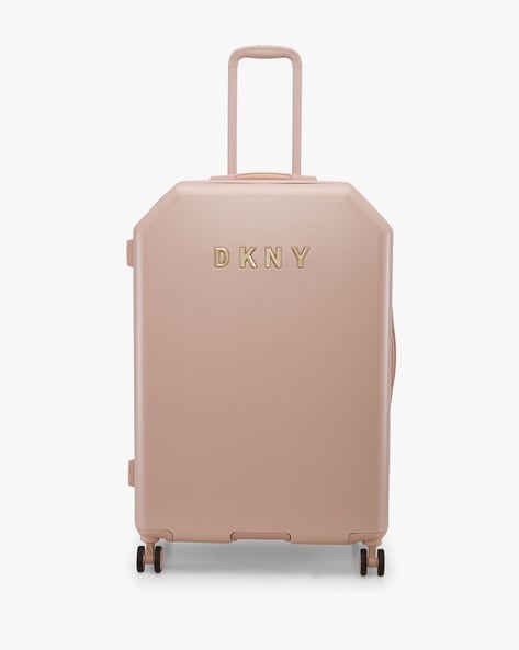 Buy Rose Gold Toned Luggage Trolley Bags for Men by DKNY Online Ajio