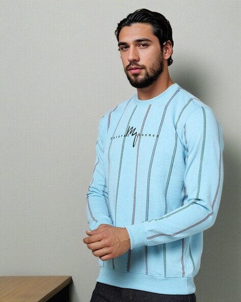 Buy Blue Sweatshirt & Hoodies for Men by The Indian Garage Co Online