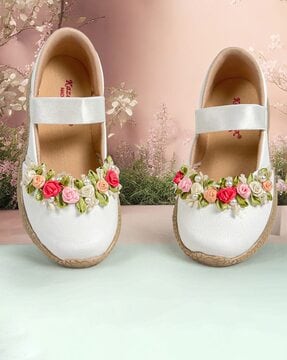 Off white flower girl shoes hot sale