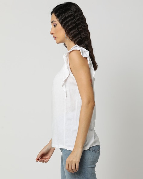 Buy White Tops for Women by GAP Online