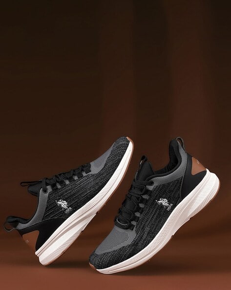 Buy Black Sports Shoes for Men by Polo Online