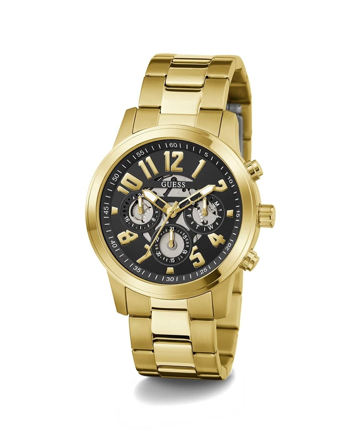 Buy Gold-Toned Watches for Men by GUESS Online