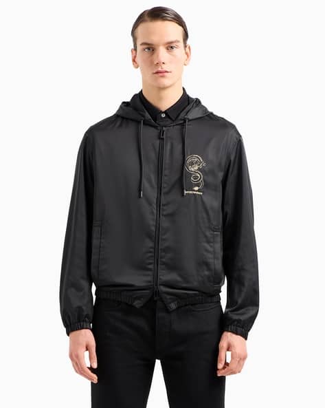 新品 EMPORIO ARMANI ジャケット 黒 シルク100% 春夏秋 eaj1b340_6.jpg