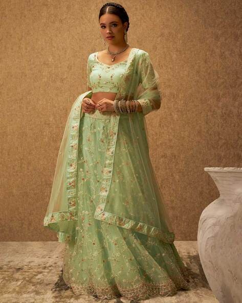 Buy Green Lehenga Choli Sets for Women by SOCH Online Ajio