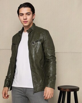 Best Offers on Mens leather jackets upto 20 71 off Limited