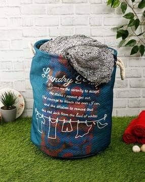 homely by romee Typographic Print Foldable Laundry Bag -picture-11