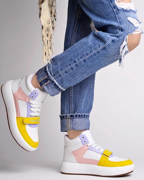 Buy White Sneakers for Women by Shoetopia Online