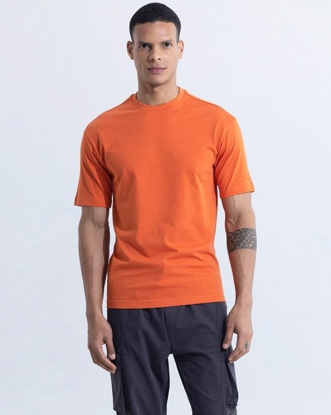 Relaxed Fit Crew-Neck T-Shirt