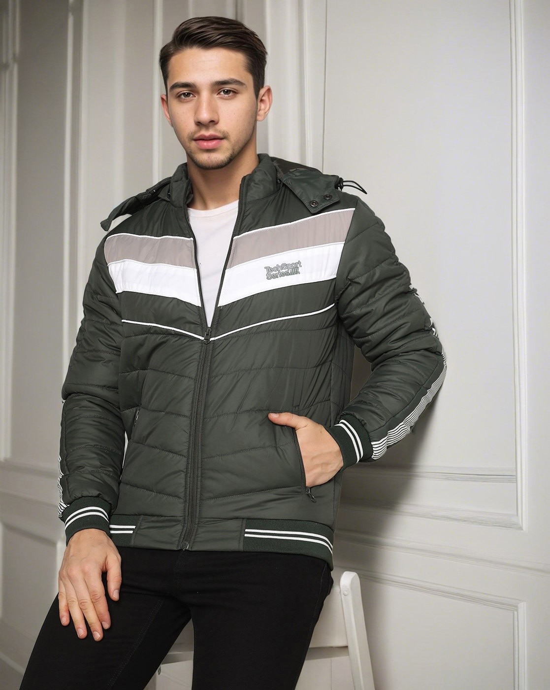 Buy ColorPlus Dark Green Jacket online