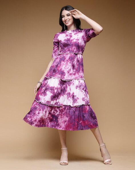 Dresses for Women | Best Women's Dresses Online | Dark purple dresses,  Purple satin dress, Prom dress inspiration