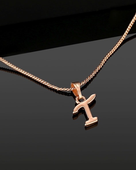 Cross Benedict Crucifix Pendant Necklace 14k Rose Gold - AZ6324