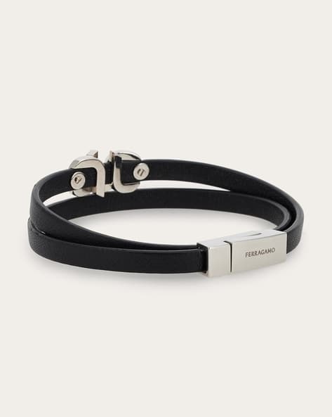【FERRAGAMO】 Small Gancini Bracelet Gancini bracelet - size 17 - Men | Ferragamo