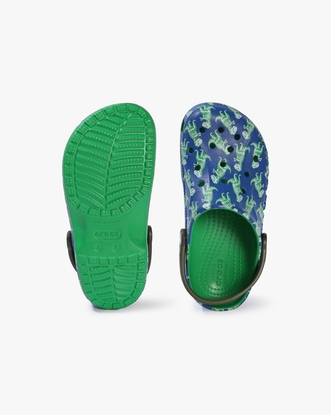 Boys hot sale green crocs