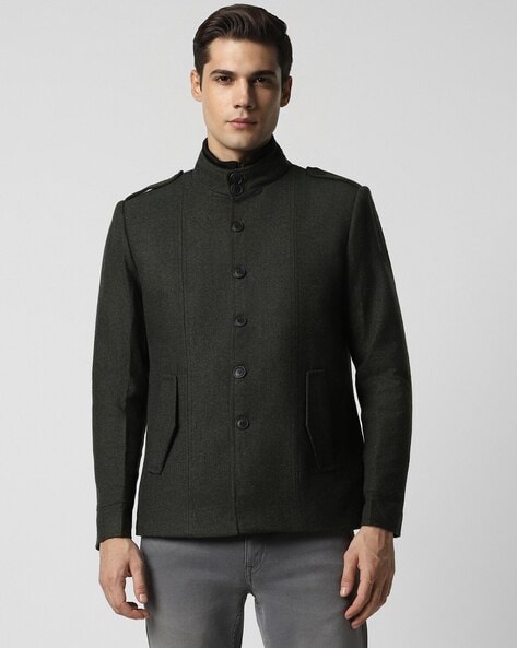 Van heusen long coats cheap