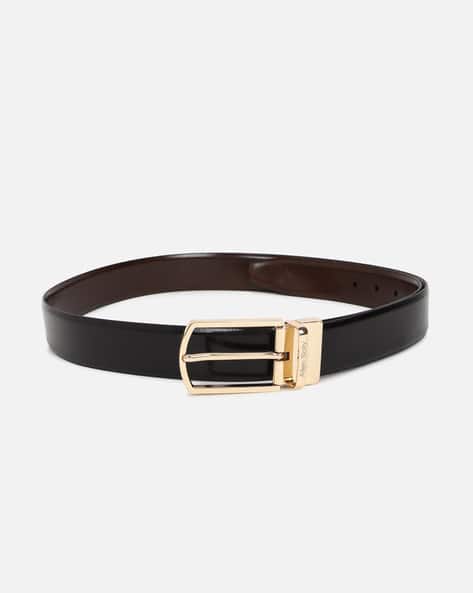 ALLEN SOLLY Men Belt with Tang-Buckle Closure