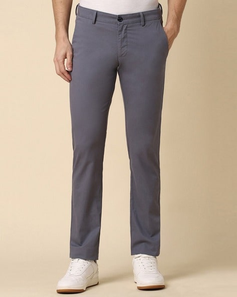 Allen Solly Men's Slim Fit Casual Trousers (ASTFWMOF139821_Brown_30W x 34L)  : Amazon.in: Fashion