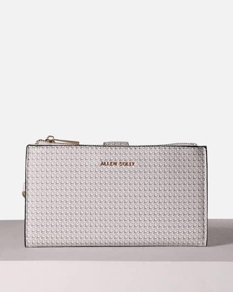 Women Logo Print Travel Wallet