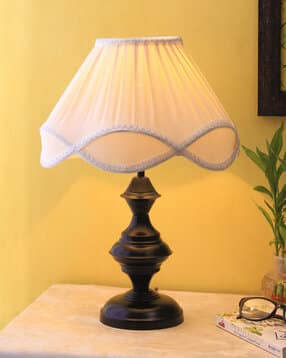 vinatge cotton iron table lamp