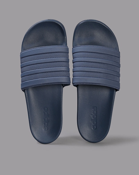 Blue adidas clearance sliders