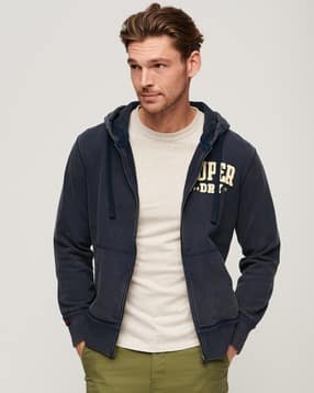 superdry Men Vintage Athletic Zip-Front Hoodie-picture-17