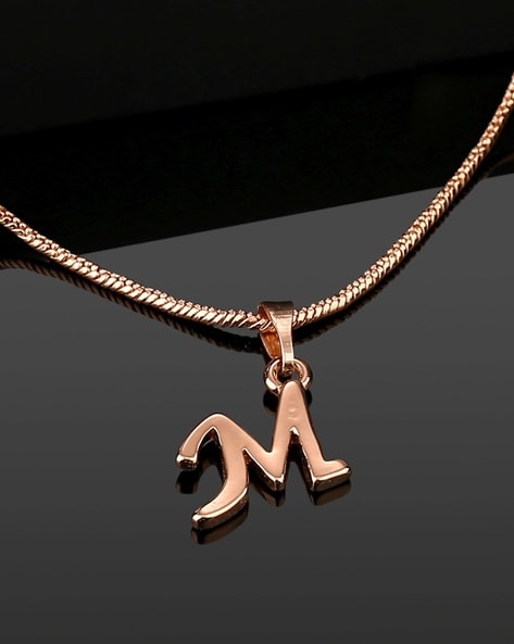 10k Initial Heart Pendant for Necklace, Letter M, Personalized Gifts for  Her - Walmart.com