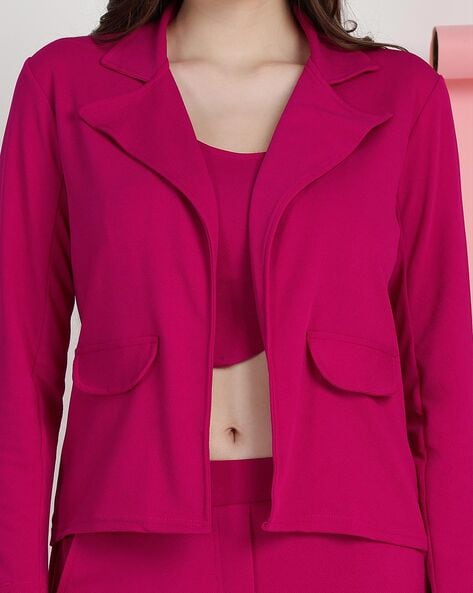 Party Ladies Pink Color Coat Pant at Rs 2500/unit in Sikar