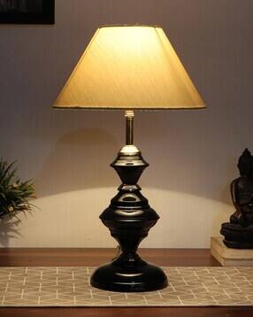 devansh Cotton Table Lamp with Iron Base-picture-18