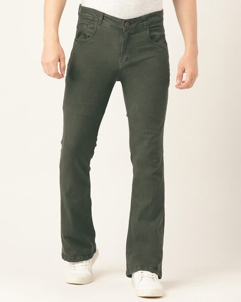 Henry Choice Jeans top Olive Green Down Puff