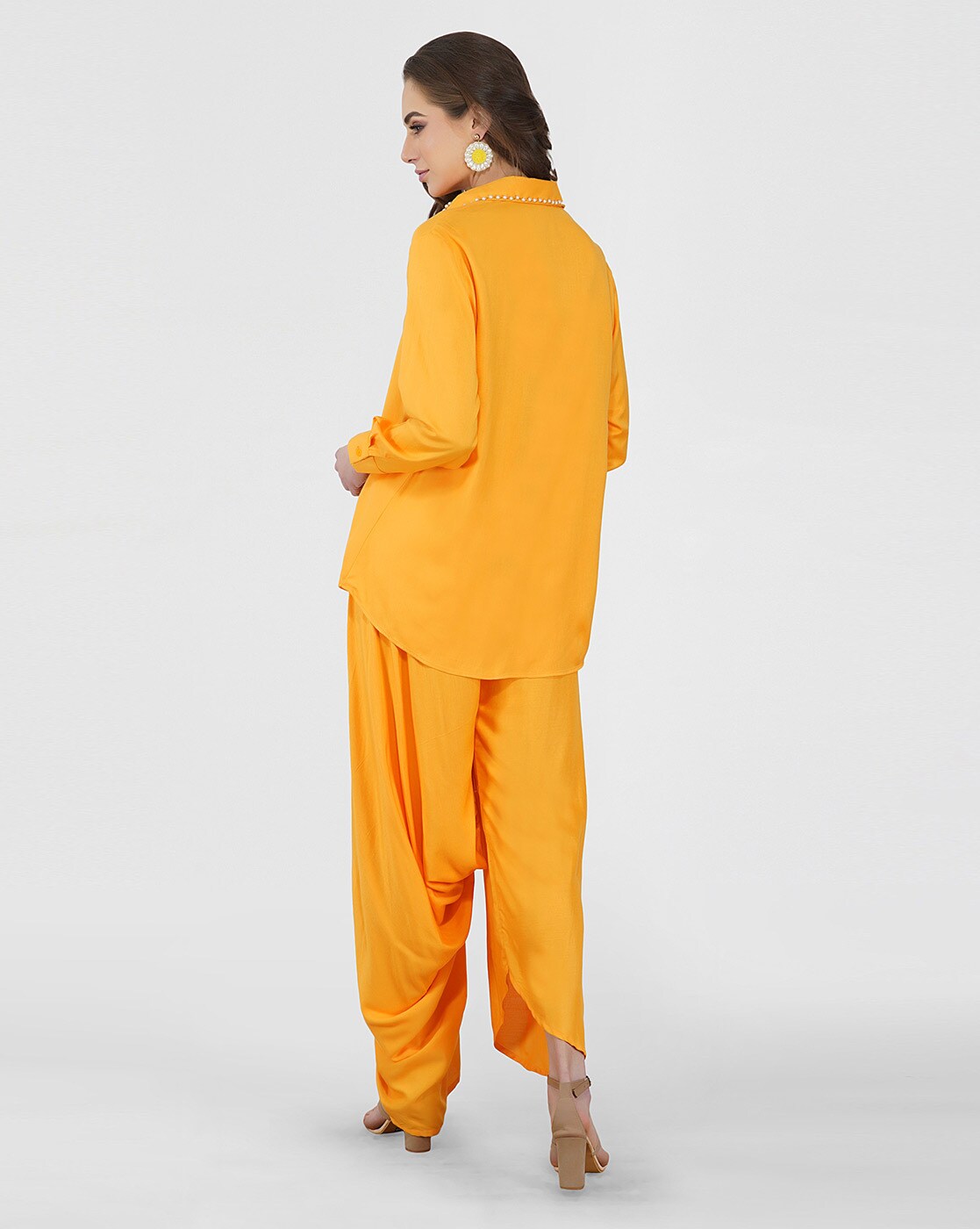 Buy Yellow Trousers & Pants for Women by Kovet Online