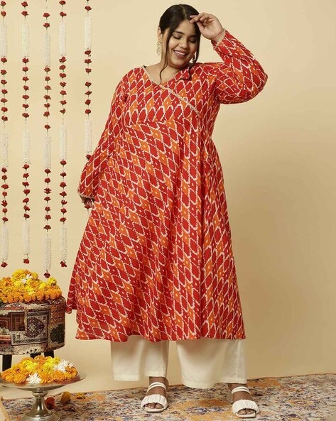 Trendy angrakha kurti designs | angrakha style straight kurti | cotton angrakha  kurtis | 2021Fashion - YouTube