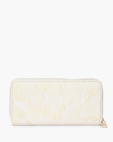 FIG Women Printed Zip-Around Wallet