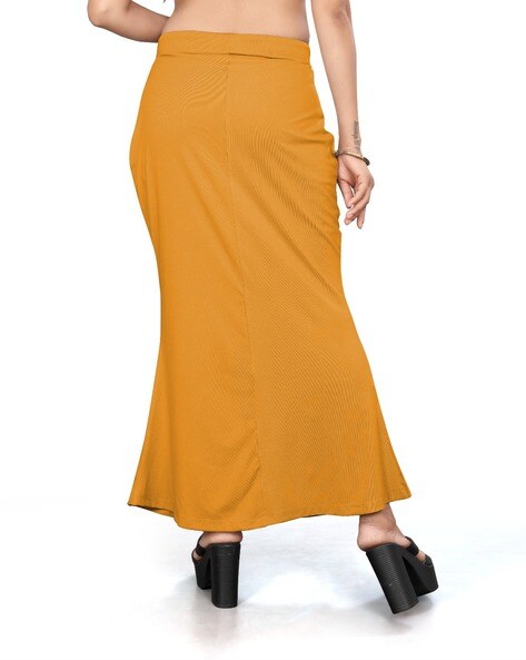Womens Saree shapewear - Mustard