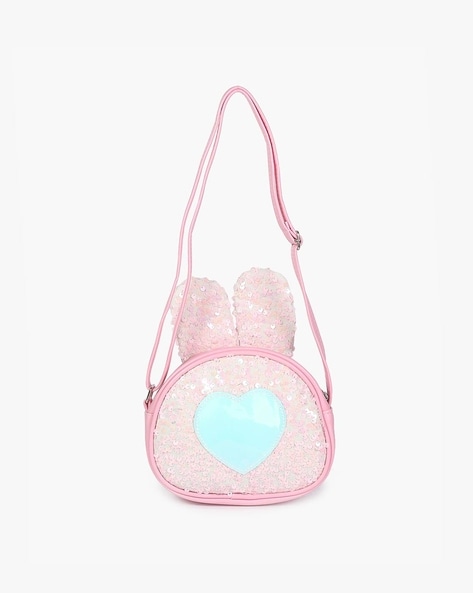 Buy Pink Bags & Purses for Girls by POPLINS Online | Ajio.com