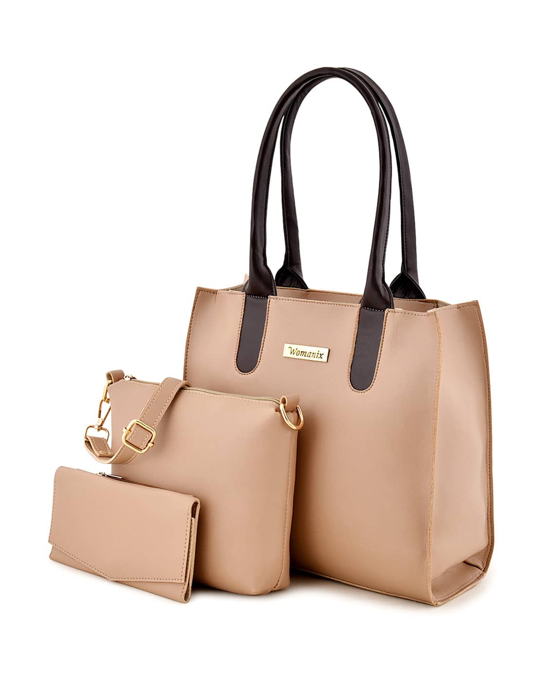Buy Beige Handbags for Women by Womanix Online | Ajio.com