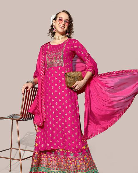 Buy Pink Fusion Wear Sets for Women by SHEWILL Online