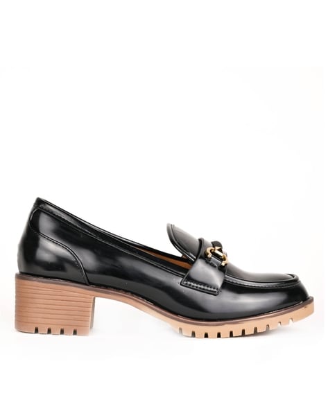 Jove Women Loafers with Metal Accent