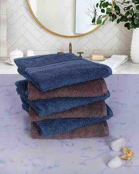 Set of 6 600 Gsm Face Towels with Stitched Detail-image-13