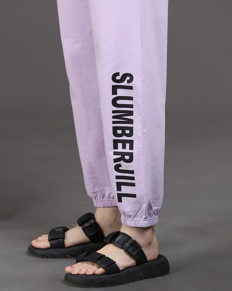 Buy Lavender Track Pants for Women by SJ SLUMBER JILL Online