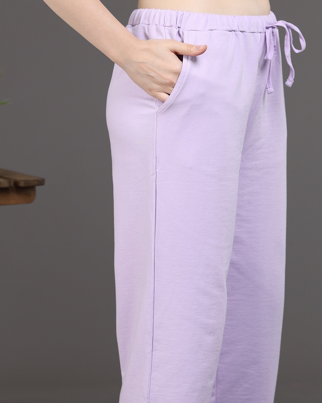 Buy Lavender Track Pants for Women by SJ SLUMBER JILL Online