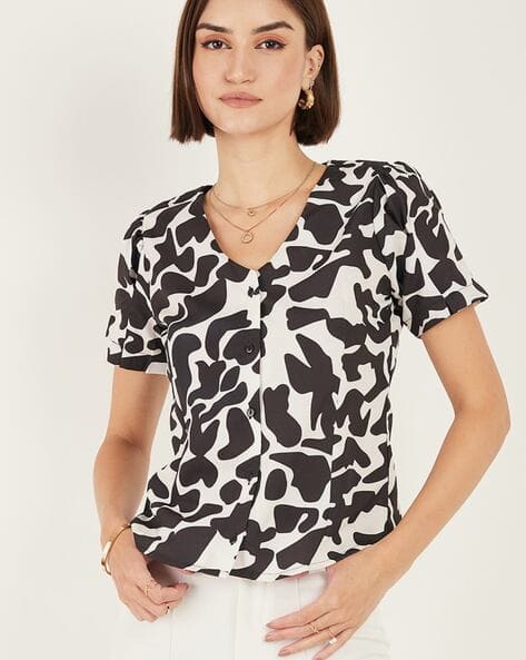 Buy Black Tops for Women by ALL YOURS Online