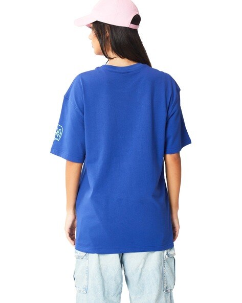 Buy Blue Tshirts for Women by BONKERS CORNER Online