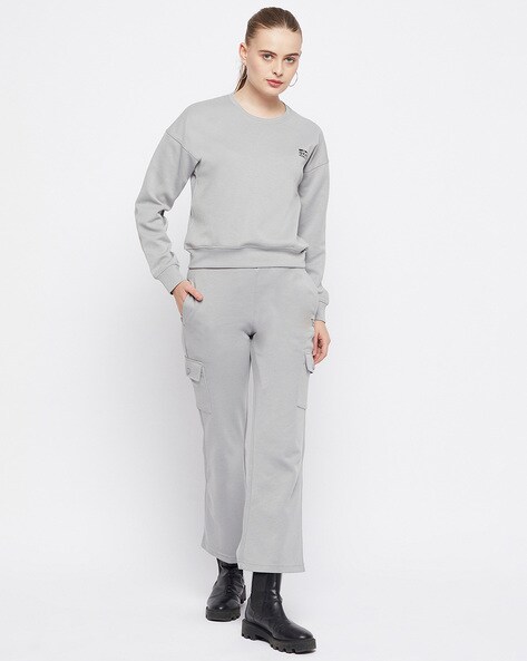 Kyilea Plus Size Long Sleeve Top And Track Pants Set – Pluspreorder